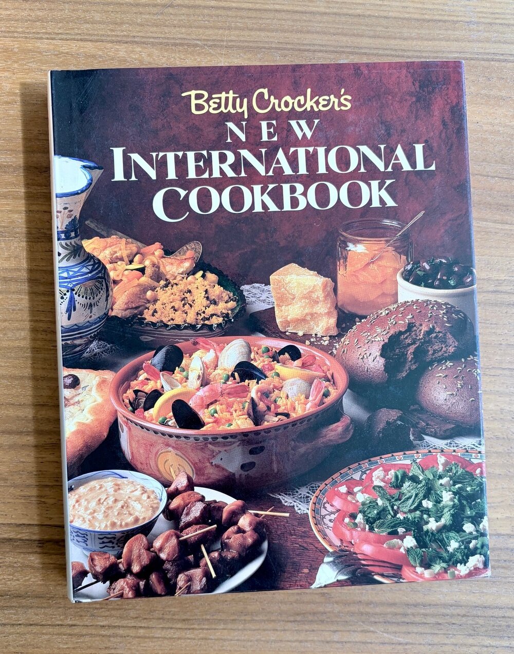 Betty Crocker’s New International Cookbook Hardcover Vintage Cookbook